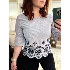 Waverly Grey Blouse  